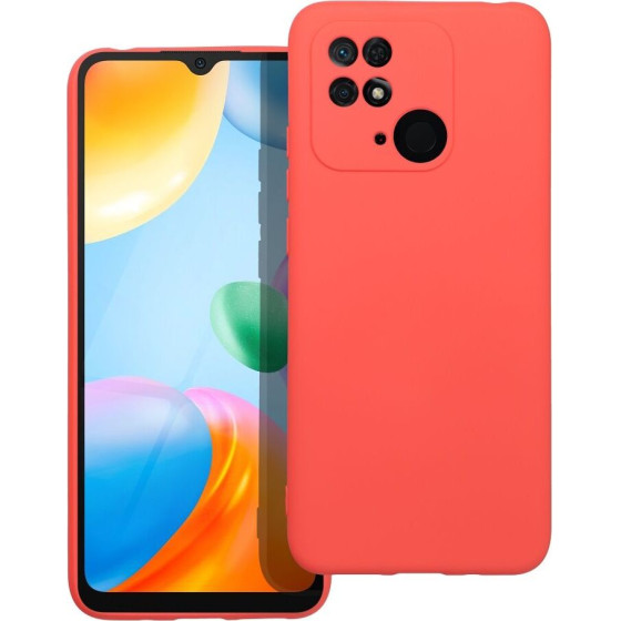 Silicone Case For Xiaomi Redmi 10C Peach OEM