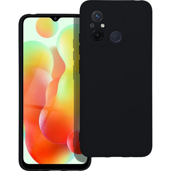 Silicone Case For Xiaomi Redmi 12C Black OEM