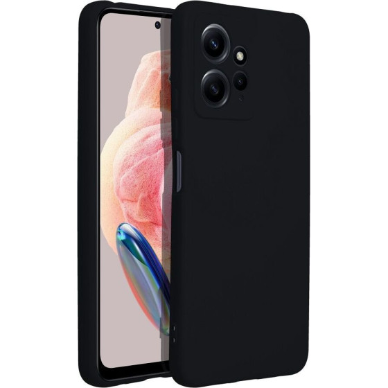 Silicone Case For Xiaomi Redmi Note 12 4G Black OEM