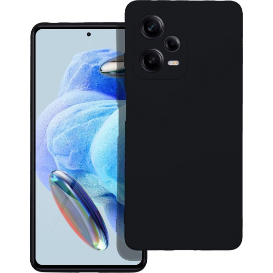 Silicone Case For Xiaomi Redmi Note 12 Pro 5G Black OEM