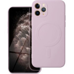 Silicone Mag Cover Case Compatible With Magsafe For Iphone 11 Pro Pink OEM