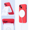 Silicone Mag Cover Case Compatible With Magsafe For Iphone 12 Mini Red OEM