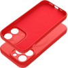 Silicone Mag Cover Case Compatible With Magsafe For Iphone 14 Pro Red OEM