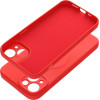 Silicone Mag Cover Case Compatible With Magsafe For Iphone 14 Red OEM