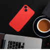 Silicone Mag Cover Case Compatible With Magsafe For Iphone 14 Red OEM