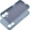 Silicone Mag Cover Case Compatible With Magsafe For Iphone 16 Light Blue OEM