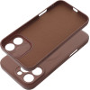 Silicone Mag Cover Case Compatible With Magsafe For Iphone 16 Pro Max Brown OEM