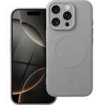 Silicone Mag Cover Case Compatible With Magsafe For Iphone 16 Pro Titanium OEM