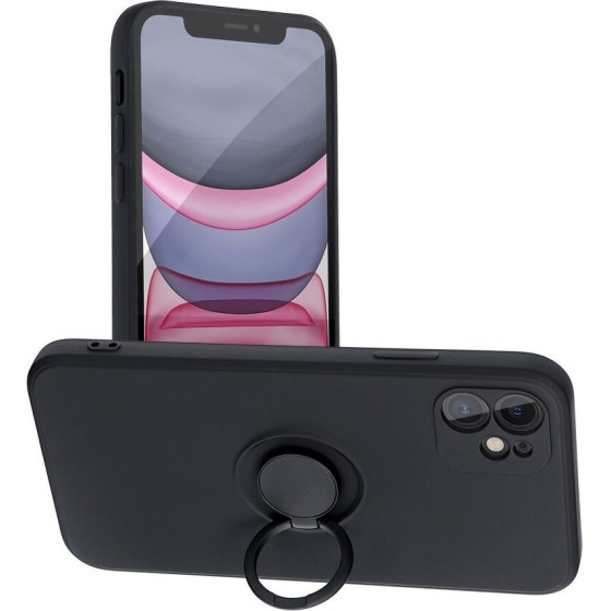 Silicone Ring Case For Iphone 11 Black OEM