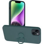 Silicone Ring Case For Iphone 14 Plus Green OEM
