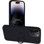 Silicone Ring Case For Iphone 14 Pro Max Black OEM
