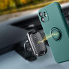 Silicone Ring Case For Iphone 16 Pro Green OEM