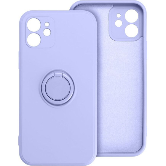 Silicone Ring Case For Iphone 16 Pro Violet OEM