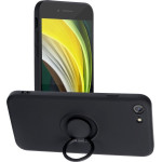 Silicone Ring Case For Iphone 7 / 8 / Se 2020 / Se 2022 Black OEM
