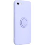 Silicone Ring Case For Iphone 7 / 8 / Se 2020 / Se 2022 Violet OEM
