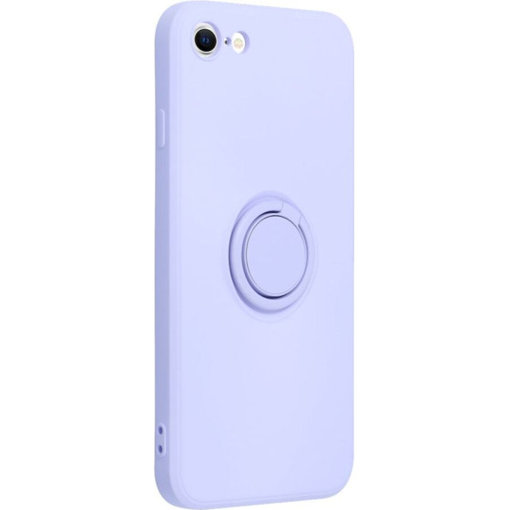 Silicone Ring Case For Iphone 7 / 8 / Se 2020 / Se 2022 Violet OEM