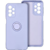 Silicone Ring Case For Samsung A05S Violet OEM