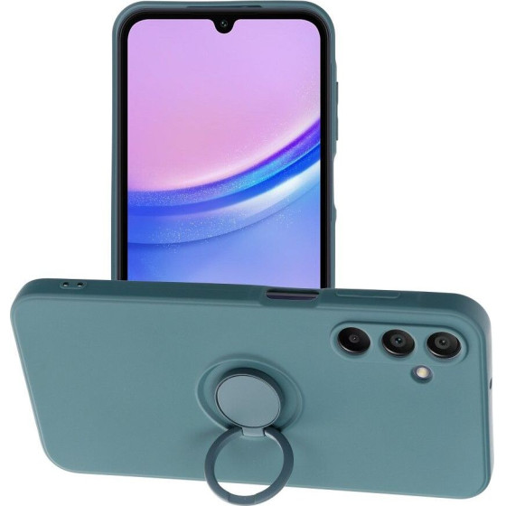 Silicone Ring Case For Samsung A15 5G / A15 4G Green OEM