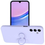 Silicone Ring Case For Samsung A15 5G / A15 4G Violet OEM