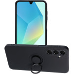 Silicone Ring Case For Samsung A16 5G / A16 4G Black OEM