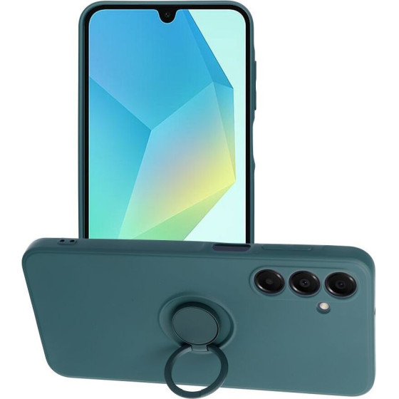 Silicone Ring Case For Samsung A16 5G / A16 4G Green OEM