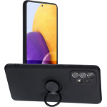 Silicone Ring Case For Samsung A52 5G / A52 Lte ( 4G ) / A52S Black OEM