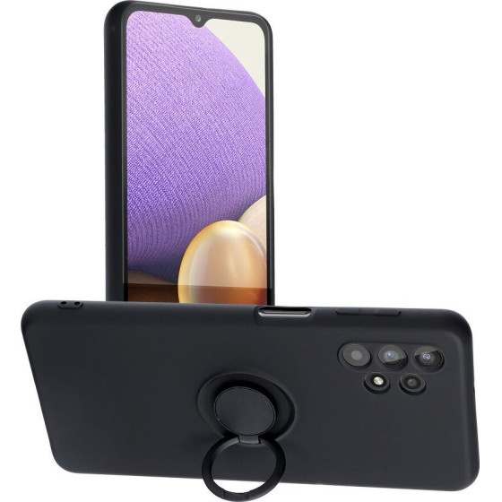 Silicone Ring Case For Samsung A53 5G Black OEM