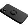 Silicone Ring Case For Samsung A54 5G Black OEM