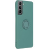 Silicone Ring Case For Samsung A54 5G Green OEM