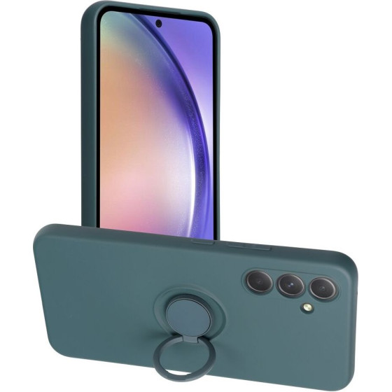 Silicone Ring Case For Samsung A54 5G Green OEM