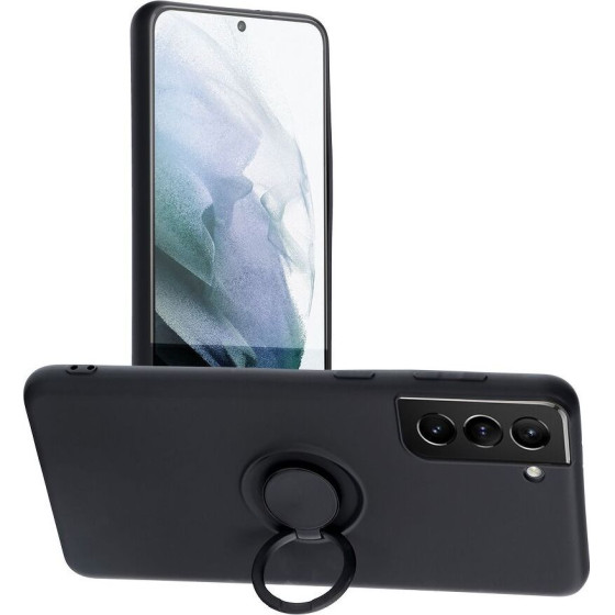 Silicone Ring Case For Samsung S20 Fe / S20 Fe 5G Black OEM