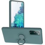 Silicone Ring Case For Samsung S20 Fe / S20 Fe 5G Green OEM