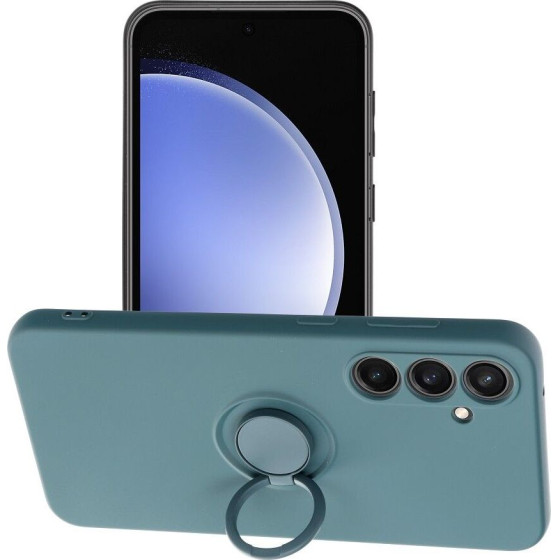 Silicone Ring Case For Samsung S23 Fe Green OEM