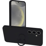 Silicone Ring Case For Samsung S24 Black OEM