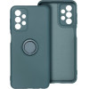 Silicone Ring Case For Samsung S24 Fe Green OEM