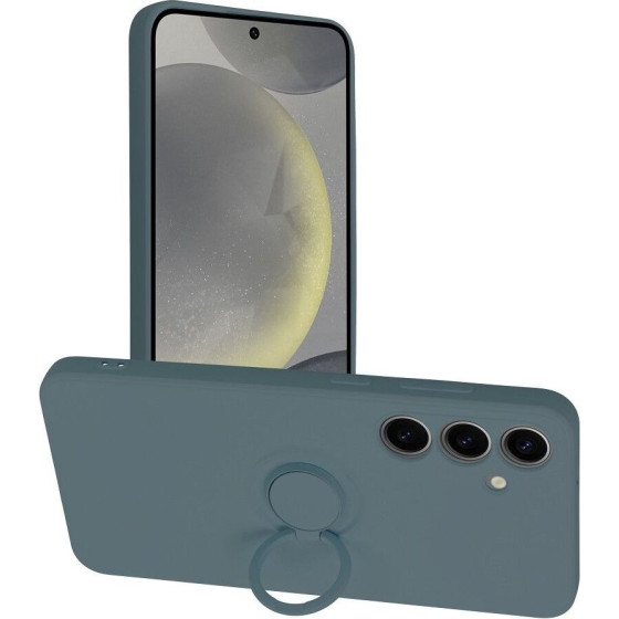 Silicone Ring Case For Samsung S24 Plus Green OEM