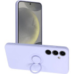 Silicone Ring Case For Samsung S24 Plus Violet OEM