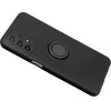 Silicone Ring Case For Samsung S25 Edge Black OEM