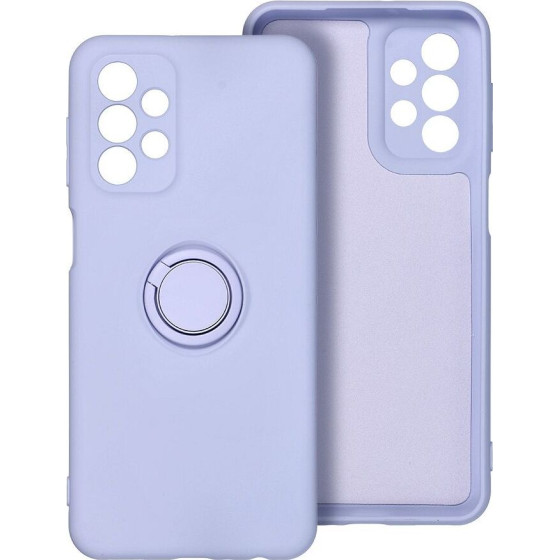Silicone Ring Case For Samsung S25 Edge Violet OEM