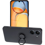 Silicone Ring Case For Xiaomi Redmi 13C / Poco C65 Black OEM