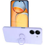 Silicone Ring Case For Xiaomi Redmi 13C / Poco C65 Violet OEM