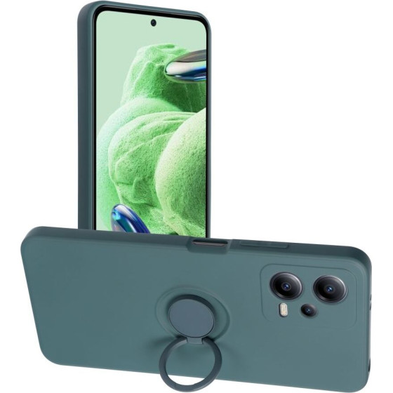 Silicone Ring Case For Xiaomi Redmi Note 12 5G Green OEM