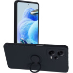 Silicone Ring Case For Xiaomi Redmi Note 12 Pro 5G Black OEM