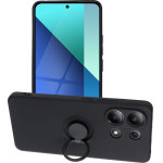 Silicone Ring Case For Xiaomi Redmi Note 13 4G Black OEM