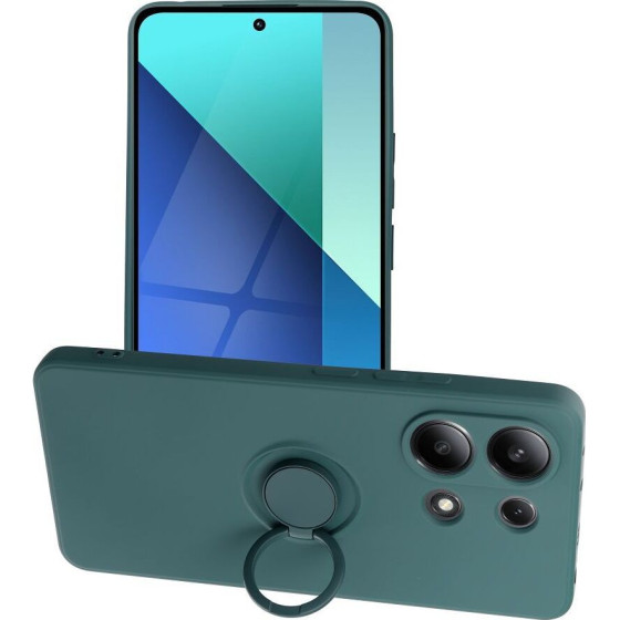 Silicone Ring Case For Xiaomi Redmi Note 13 4G Green OEM
