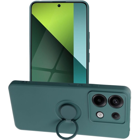 Silicone Ring Case For Xiaomi Redmi Note 13 Pro 5G Green OEM