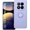 Silicone Ring Case For Xiaomi Redmi Note 14 Pro 5G Violet OEM