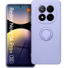 Silicone Ring Case For Xiaomi Redmi Note 14 Pro Plus 5G Violet OEM