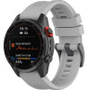 Silicone Strap For Garmin Fenix 3 / 3HR / 5X / 6X / 6X Pro / 7X / 7X Pro Grey (12) OEM