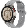 Silicone Strap For Samsung Watch 4 / 5 Grey (4) OEM